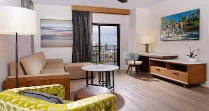 Tahiti Village in Las Vegas, on Las Vegas Blvd, South of the strip.