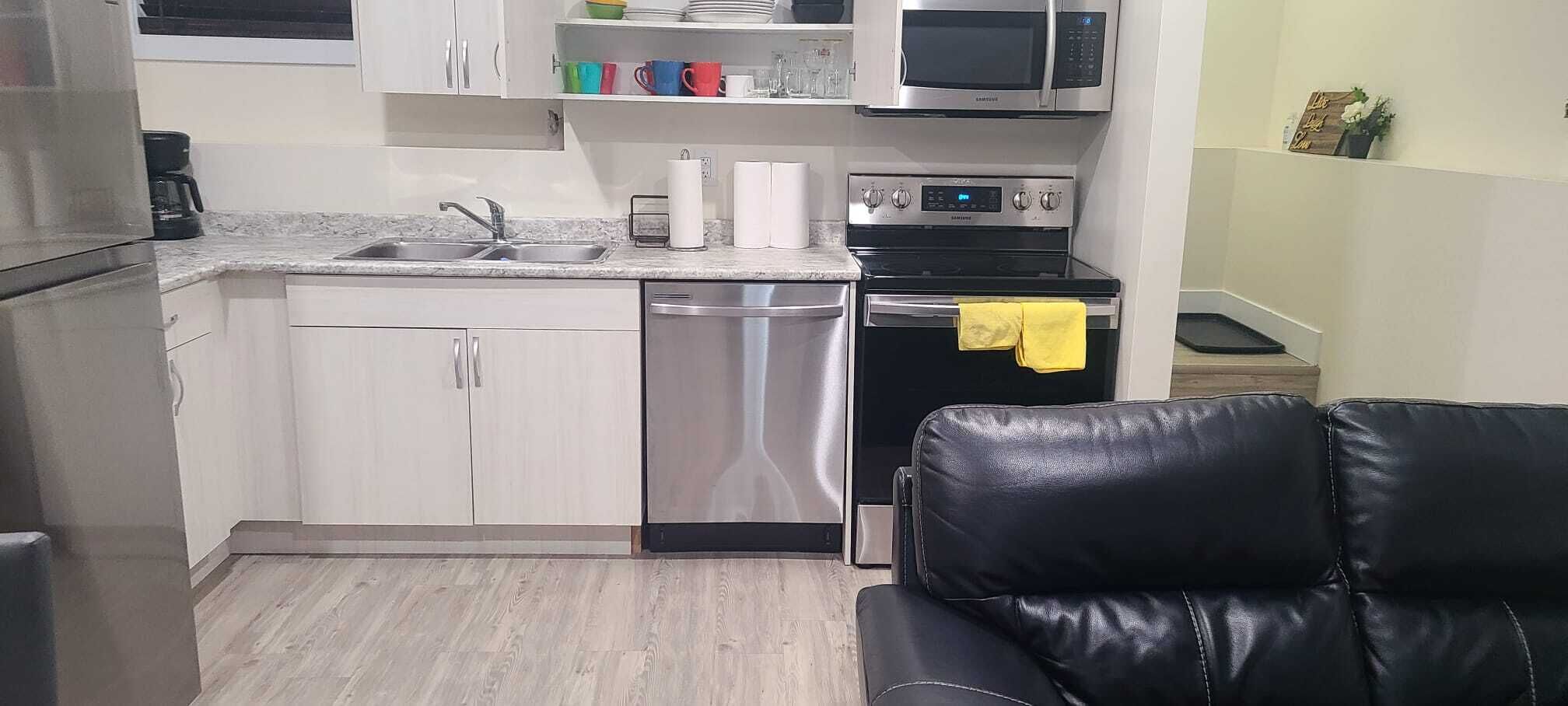 Cozy and nice Brand New 2 bedroom suite