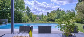 Maison confortable avec grand jardin