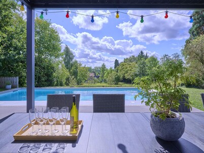 Cosy holiday home with a large garden