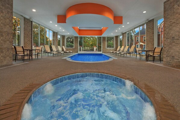 Indoor pool, a heated pool