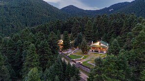 Fassade der Unterkunft