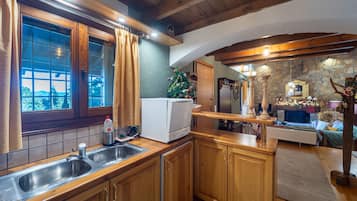Chalet | Private kitchen | Espresso maker, electric kettle