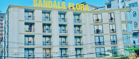 Fachada del alojamiento