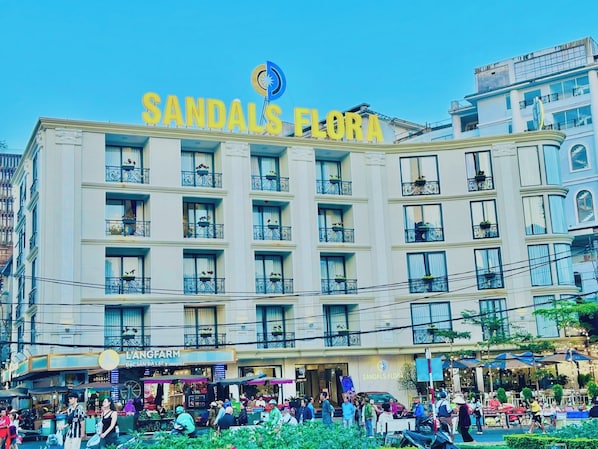 Fachada del alojamiento