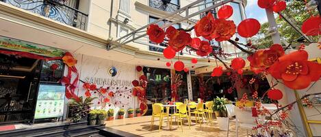 Fachada de la propiedad