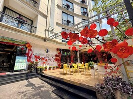 Fachada de la propiedad