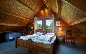 2 habitaciones, internet y ropa de cama