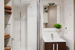 Dusche, Handtücher