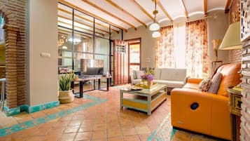 Een televisie en een dvd-speler