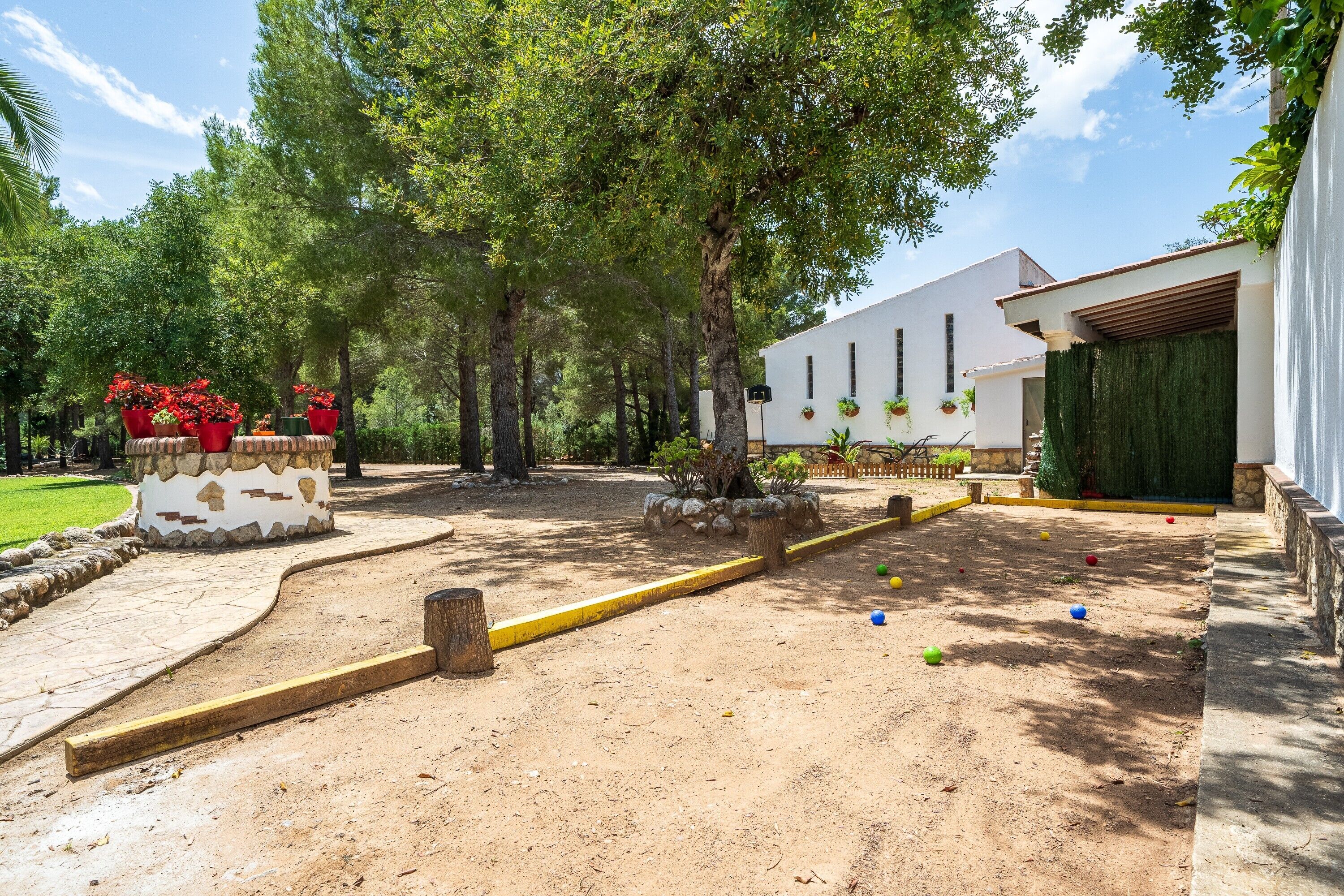 Enceinte de l’hébergement