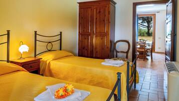 2 camere, Wi-Fi gratuito, lenzuola