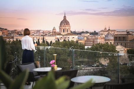 Terrazza panoramica. The First Musica - Preferred Hotels & Resorts