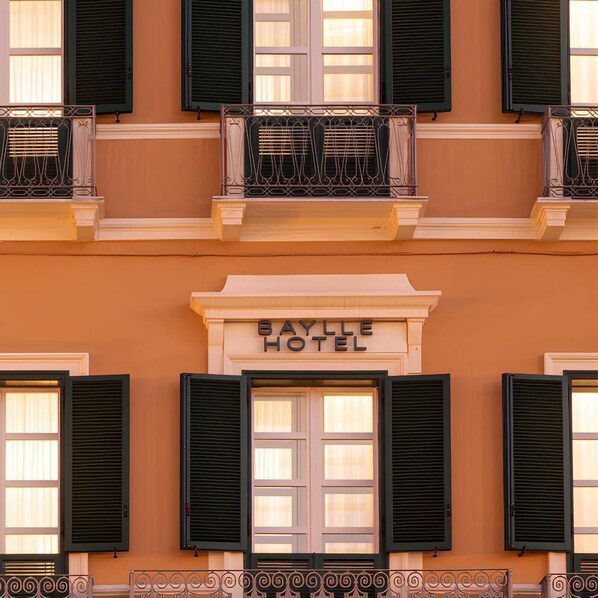 Façade de l’hébergement