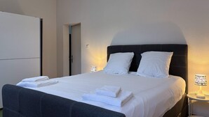 Basic Apartment, 1 Queen Bed with Sofa bed | 1 bedroom, laptop workspace, iron/ironing board, cribs/infant beds - Charming Apartment in Sion old Town (Sion)