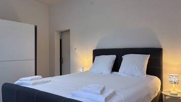 Basic Apartment, 1 Queen Bed with Sofa bed | 1 bedroom, laptop workspace, iron/ironing board, cribs/infant beds