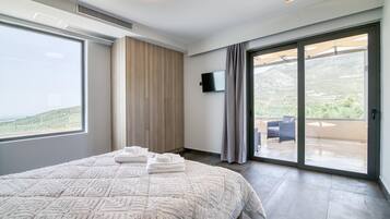 2 kamar tidur, Wi-Fi gratis, dan seprai linen