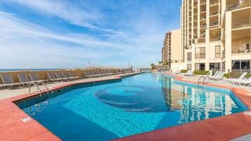 Indoor pool, outdoor pool