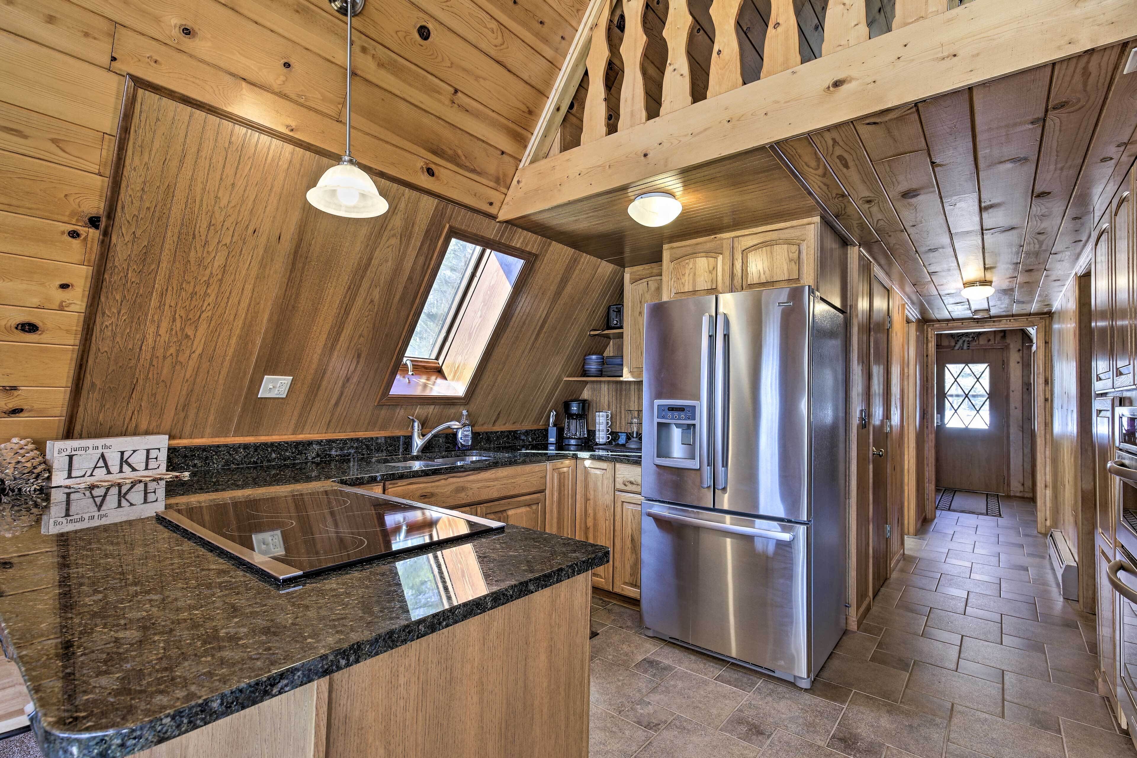 A-Frame Cabin w/ Private Boat Dock!