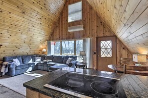 Interior - A-Frame Cabin w/ Private Boat Dock! (Butternut)