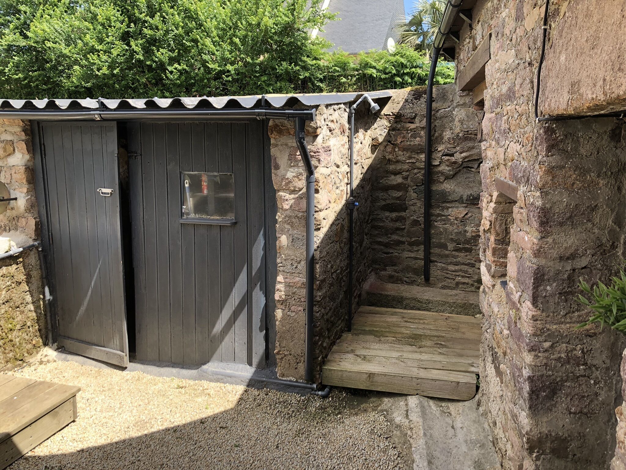 Enceinte de l’hébergement