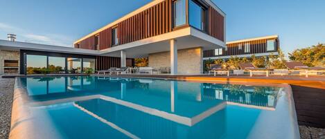 Piscine chauffée