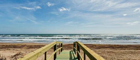 Beach nearby