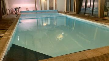 Piscine couverte, piscine chauffée