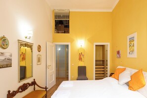 2 dormitorios, tabla de planchar con plancha, wifi gratis y ropa de cama