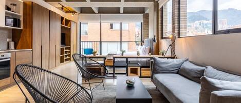 Televisie en een kantoor