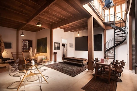 Interior. w* | Villa with Rooftop Terrace in Barranco