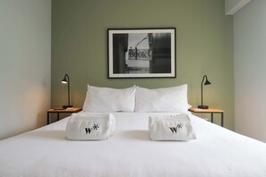 2 chambres, fer et planche à repasser, Wi-Fi, draps fournis