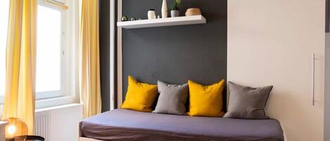 1 bedroom, iron/ironing board, WiFi, bed sheets