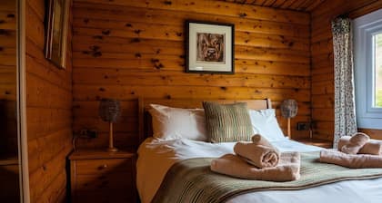 Self-Catering log cabin near Plockton and the Isle of Skye secluded, well equipped and dog friendly.