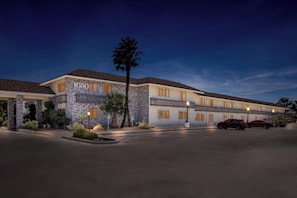 Front of property – evening/night