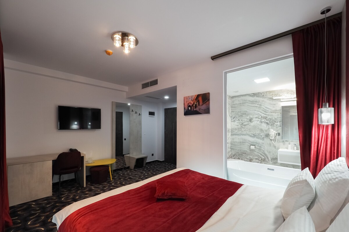 Minibar, bureau, chambres insonorisées, Wi-Fi gratuit