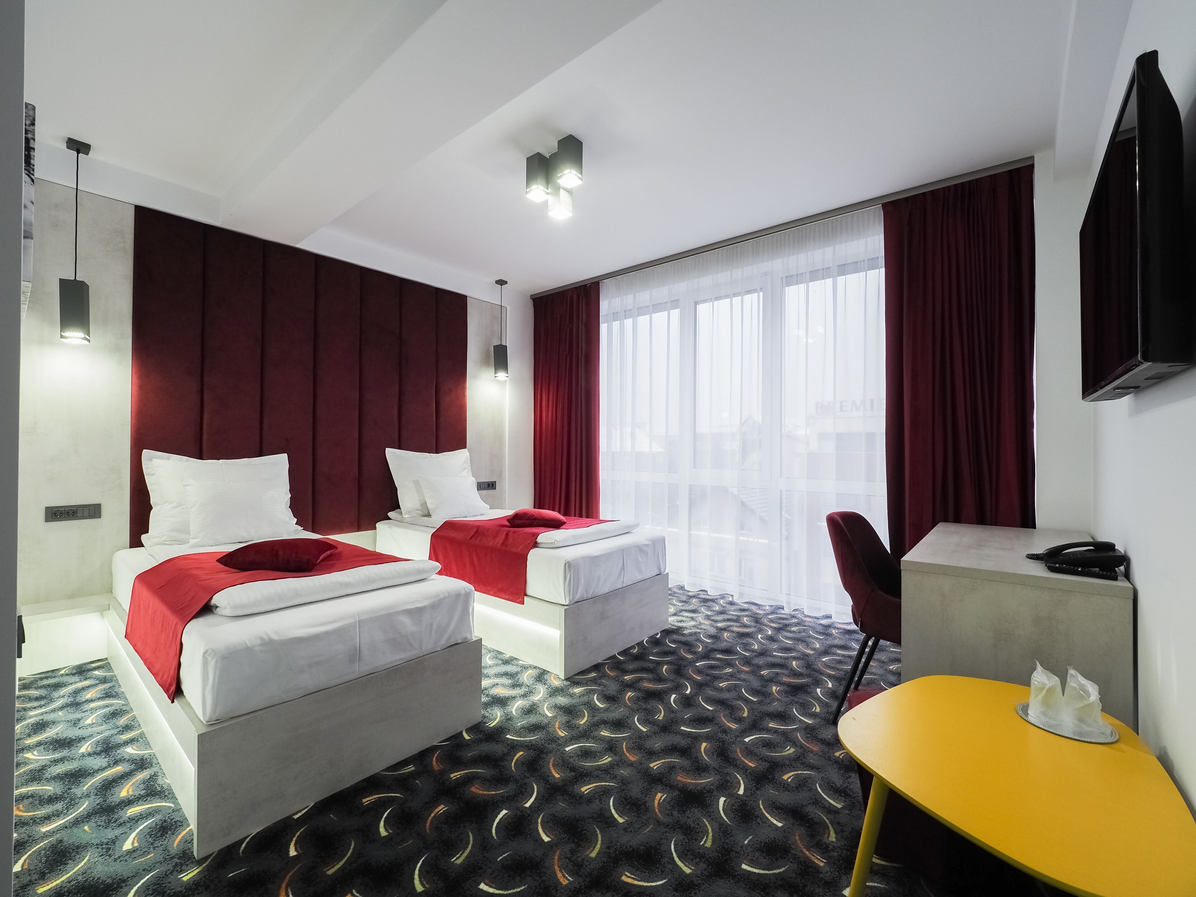 Minibar, bureau, chambres insonorisées, Wi-Fi gratuit