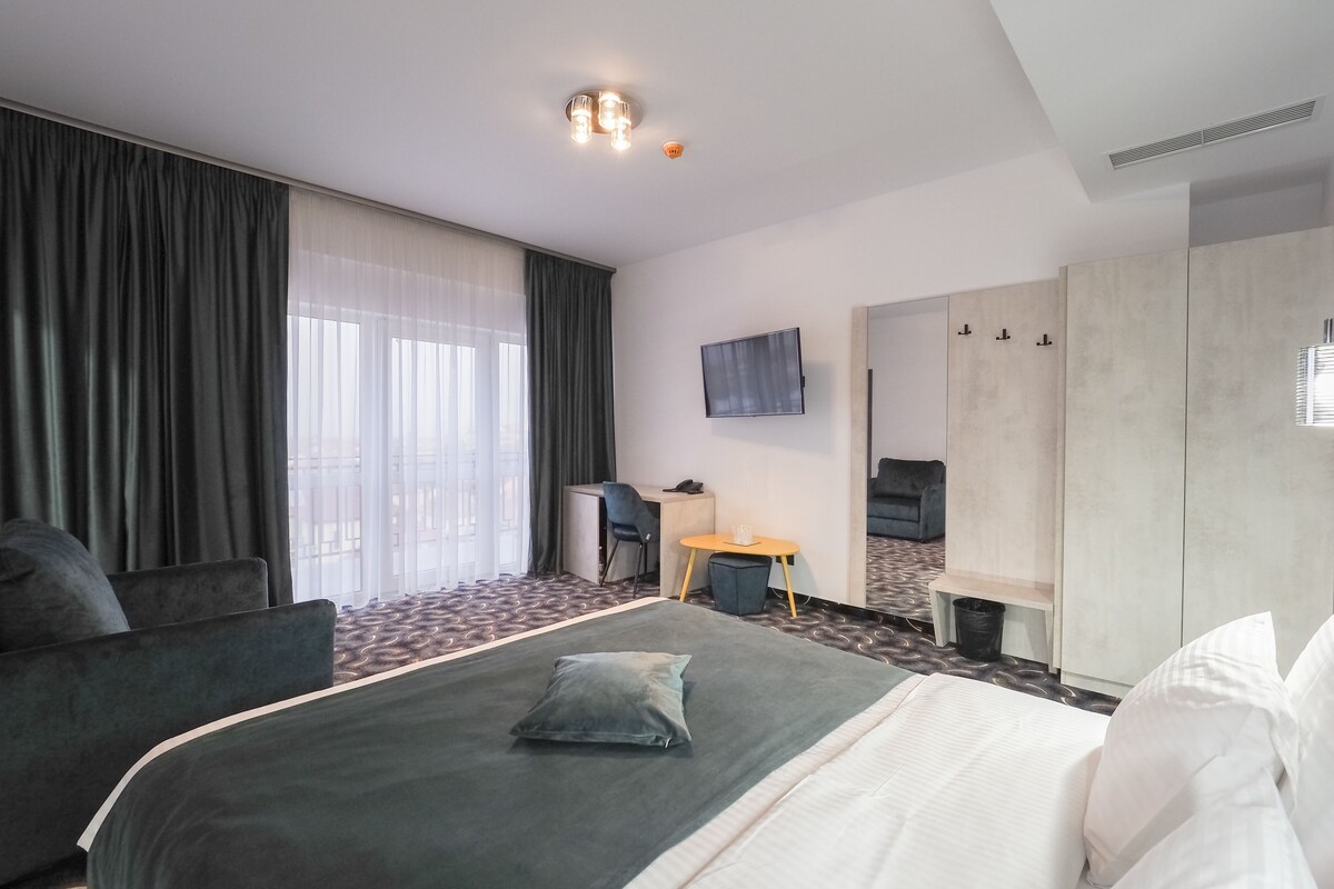 Minibar, bureau, chambres insonorisées, Wi-Fi gratuit