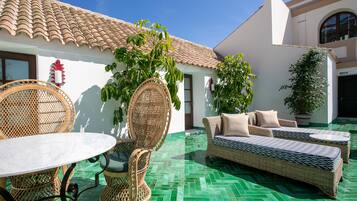 Suíte superluxo | Terraço/pátio