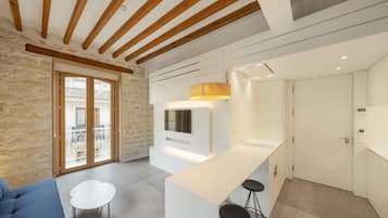 Couette en duvet d'oie, coffres-forts dans les chambres