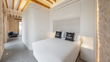 Donzen dekbedden, een kluis op de kamer, verduisterende gordijnen