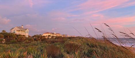 Ubicación cercana a la playa, tumbonas y toallas de playa