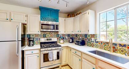 Quiet Condo w/ Private Yard & Balcony - 1 Block from Railyard