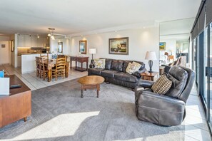 Smart TV, DVD player, books
