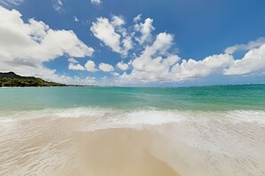 On the beach