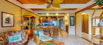 Oceanfront All-Suite Escape with AC & Pool | Steps to Sand | Walk to Dining