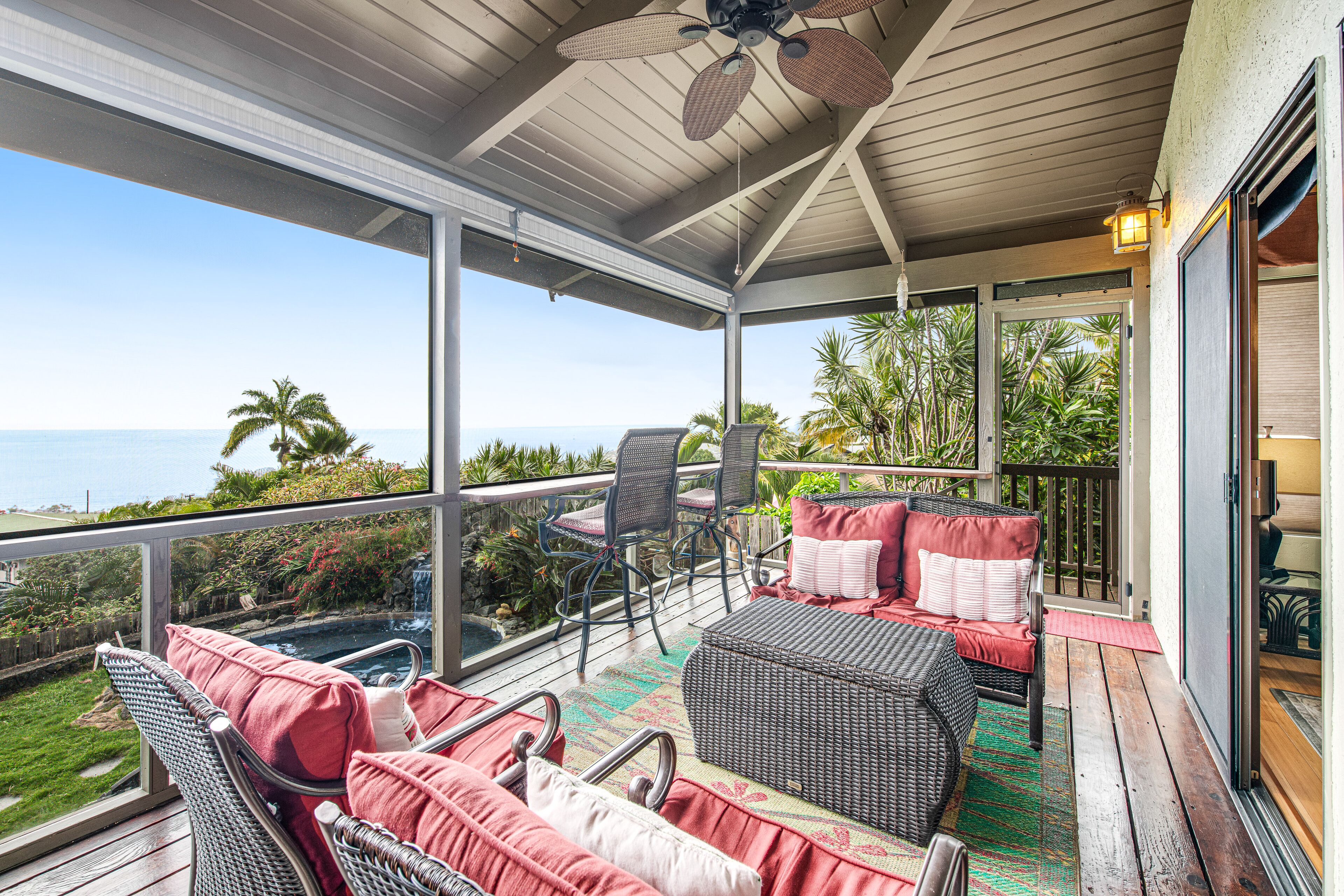 Updated tranquil getaway with plunge pool, Ping-Pong, & sunset ocean views