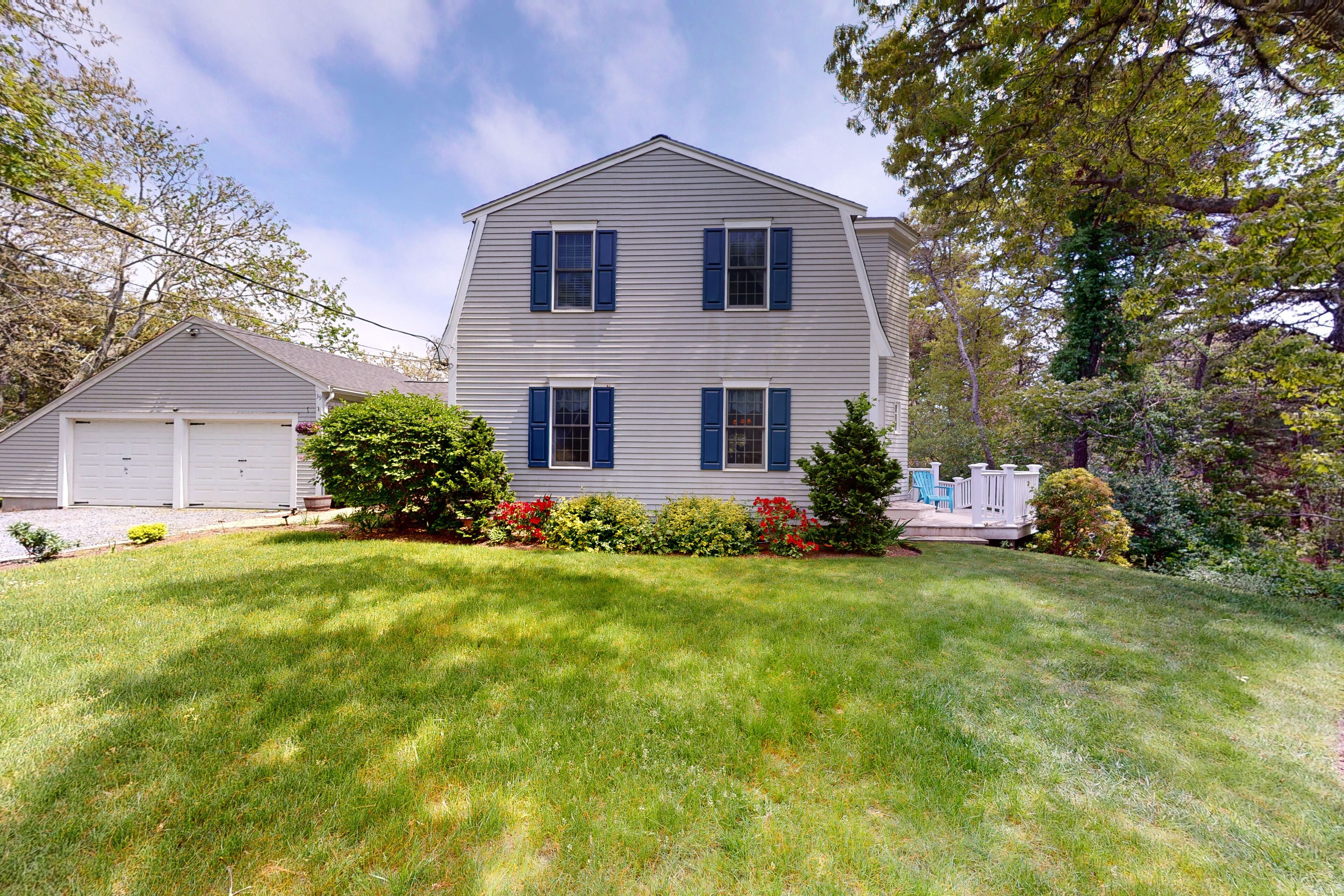 Charming colonial gem with multiple decks, gas grill, patio, and central AC