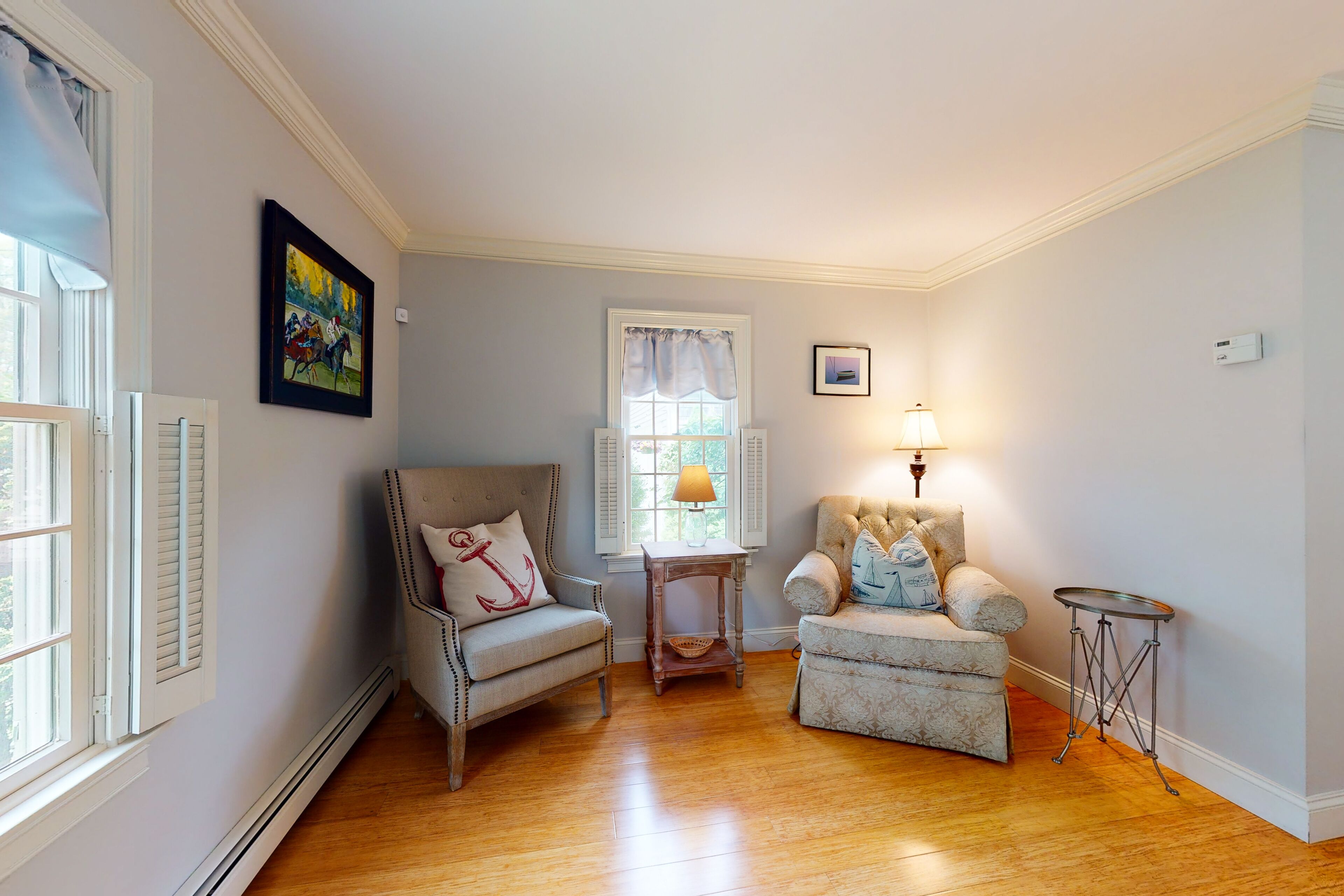 Charming colonial gem with multiple decks, gas grill, patio, and central AC