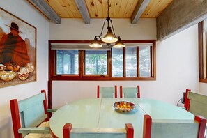 Dining - Luxe Slopeside Condo: Balcony, Fireplace & Covered Parking (Taos Ski Valley)